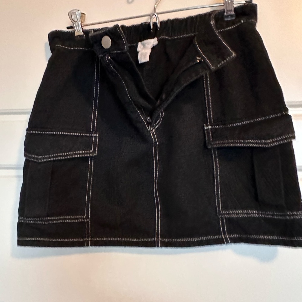 Black Jeans skirt
